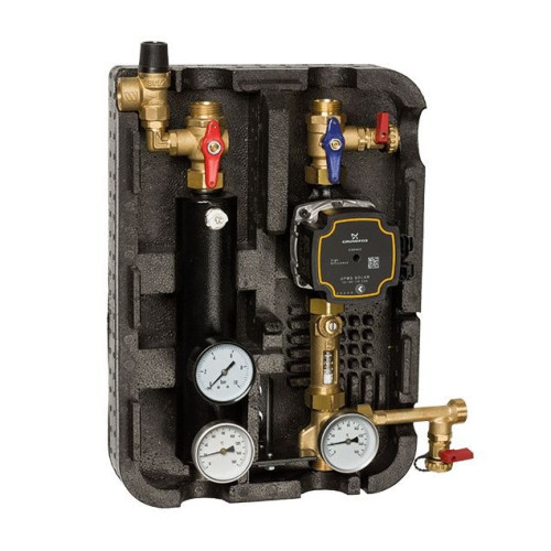 Grup de pompare dublu Instalatii solare ZR-HE 4.0-16.0 l/min